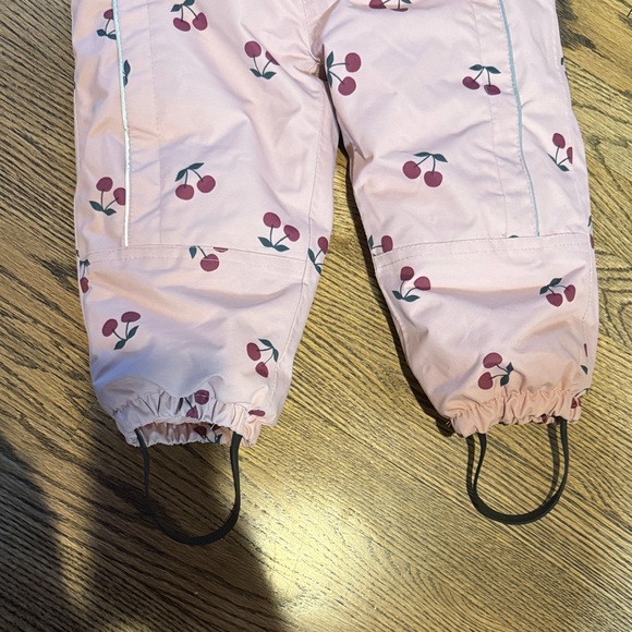 Kuling kids Pink Cherry Print Snowsuit - Picture 4 of 8